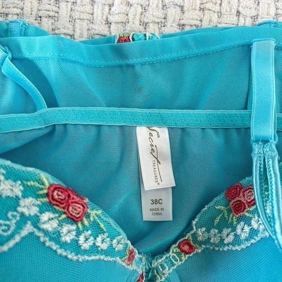 Y2k Secret Treasures Coquette Bustier Crop Top - Picture 6 of 6